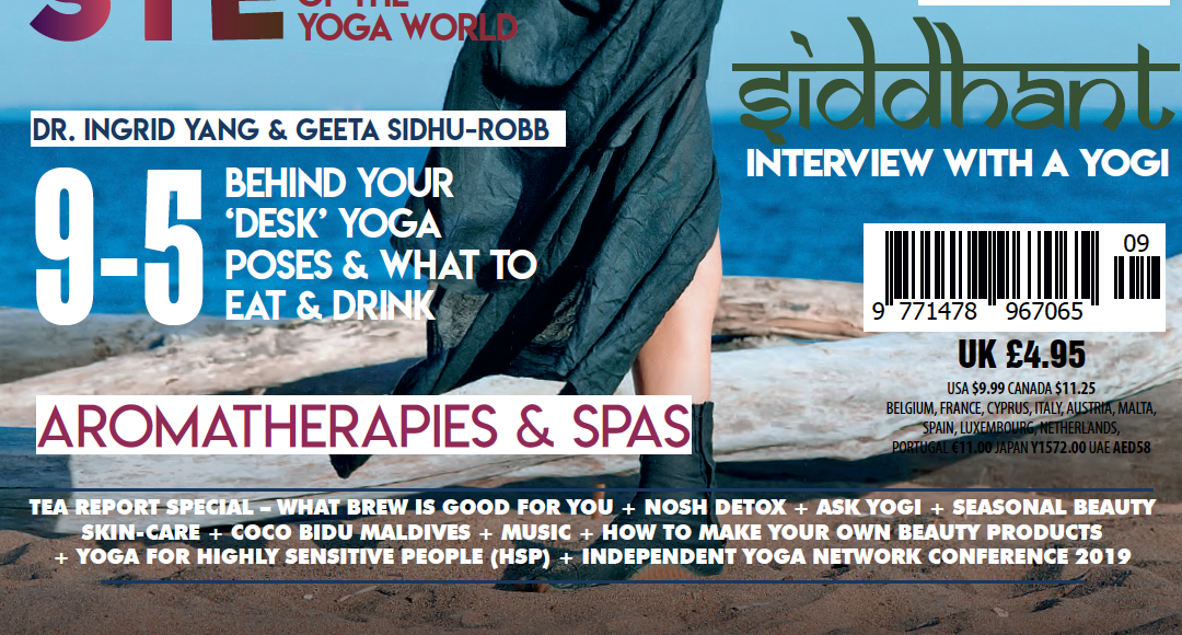 Desk Yoga – My Feature in Yoga Magazine!