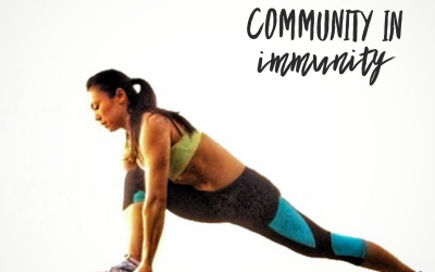 Community in Immunity – go for that run!